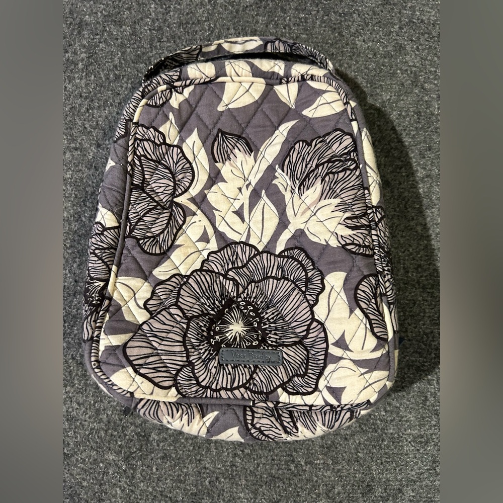 Vera Bradley Quilted Floral cooler bag - Gray/Cream